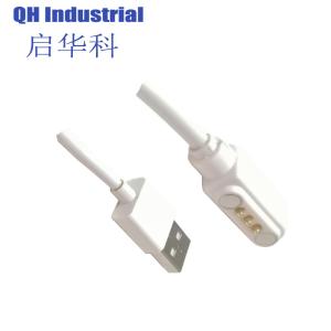 Wholesale 3Pin Male And Female Waterproof Magnetic 2A Pogo Pin Australia Customized Magnetic 5Pin Pogo Pin 12V1A Connector from china suppliers