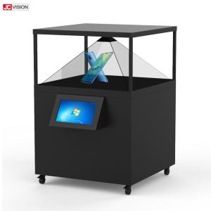 Wholesale 360 Degree Transparent LCD Screen Showcase 3D Holographic Display Pyramid 80x80CM from china suppliers