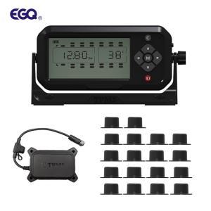 Wholesale LCD Display Tire Pressure Monitoring System Truck TPMS For 18 Wheeels from china suppliers