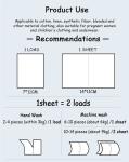 Ultra Concentrated Laundry Cleaning Sheets Hypoallergenic For Sensitive Skin