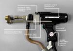 GD-19 Steel Drawn Arc Stud Welding Gun / High - Grade Outside Welding Cable