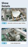 Cardboard/Corrugated Straight Line Box Automatic Two Pieces Carton Folder Gluer