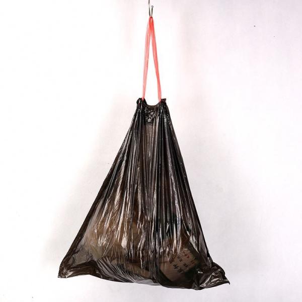Colorful Drawstring Disposable Plastic Garbage Bag for Household Organization