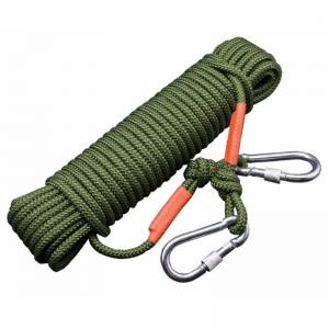 Wholesale Umbrella Rope 8mm Rope Steel Wire Core Fire Escape Rope Floor Climbing Self Rescue Rope Military from china suppliers