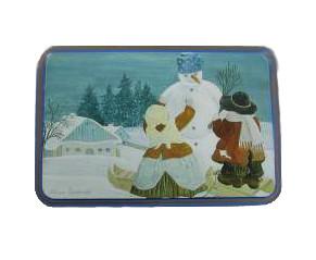 Wholesale Rolled Edge Lid 0.23mm Plate Square Tin Containers from china suppliers