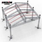 Outdoor Light Bolt Truss Aluminum Alloy 6082-T6 Material Triangle Shaped
