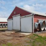 Galvanized Steel Frame Chicken House Bolts Connection Steel Structure Poultry