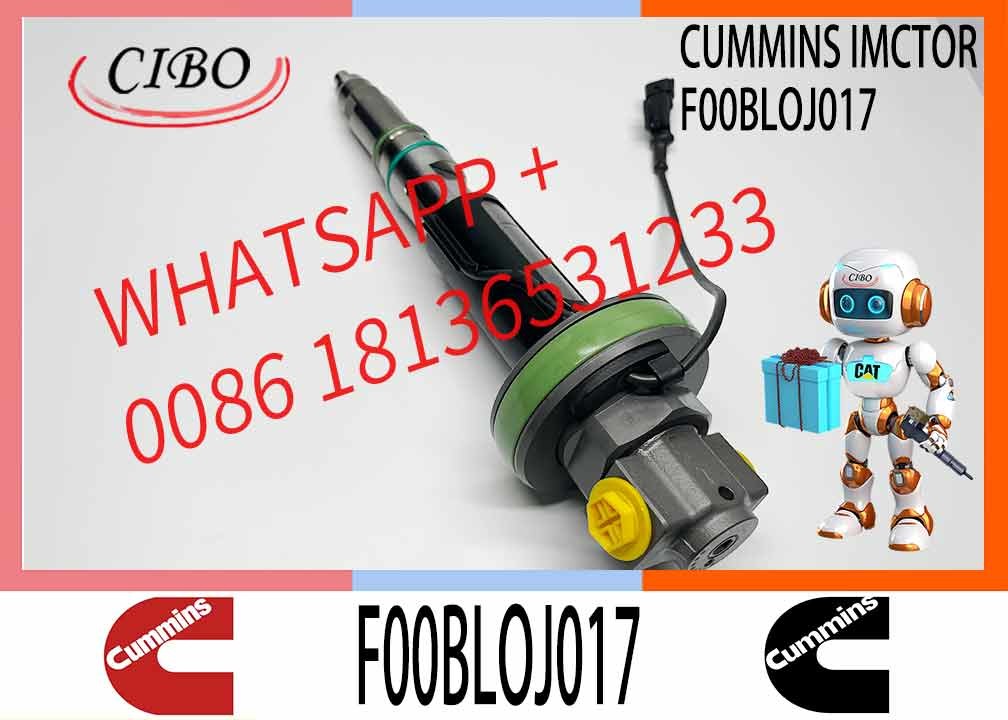 Common Rail Engine Accessories Diesel Injector 4964171 FOOBLOJ017 F00BLOJ017 FOR 0986435615