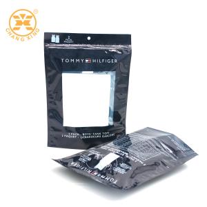 Wholesale OEM PE Clothing Packaging Bags Eco Friendly Stand Up Frosted Zip Lock from china suppliers