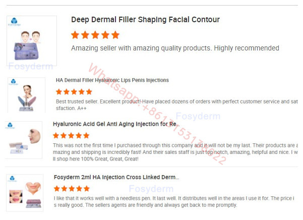 24 Mg/Ml Fosyderm Facial Filler HA Dermal Filler Hyaluronic Acid Gel Injections