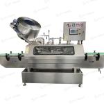 Automatic Glass Jar Vacuum Capper Liquid Sealing Machine Steam Vacuum Capping