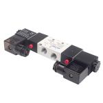 Aluminum 2 Way Air Solenoid Valve 12v Pneumatic AC110V Air Control Solenoid