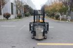 Electric Stacker Forklift Truck With Gripping Barrel Clamping Battery Capacity