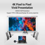 4K 60Hz Wireless Collaboration System Miracast & Airplay HDMI in For Meeting