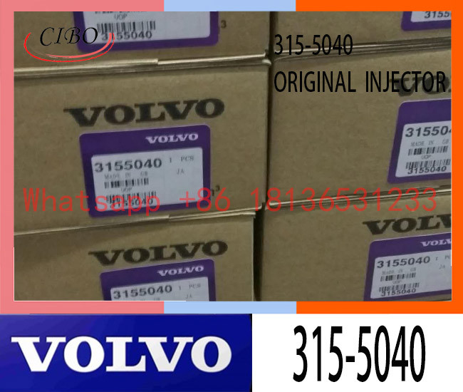 High Precision 3155040 VOL Excavator Engine Injector