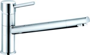 Wholesale Modern Single Lever Brass Kitchen Mixer Tap Monobloc 160 Mm from china suppliers