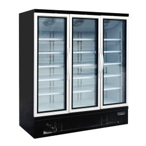Wholesale Integral Three Glass Door Freezer Auto Defrosting With Compressor For Frozen Foods from china suppliers
