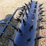 LAS14 - 14mm Diameter Atv Ballast Roller with spikes tooth ; Lawn aerator Roller