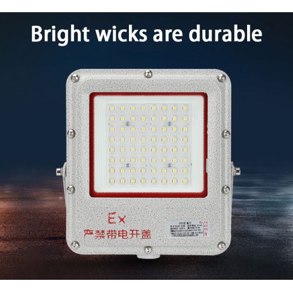 AR111 Base Type Led Light Zone ATEX Certified Explosion Proof Floodlight Easy Install