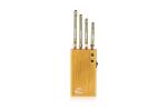 4 Antennas GPS Signal Jammer 2500mAh Portable Indoor WIFI Mobile Phone