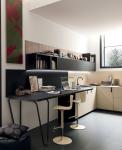 Customized Modern Storage Furniture High Gloss Lacquer Kitchen Cabinet With