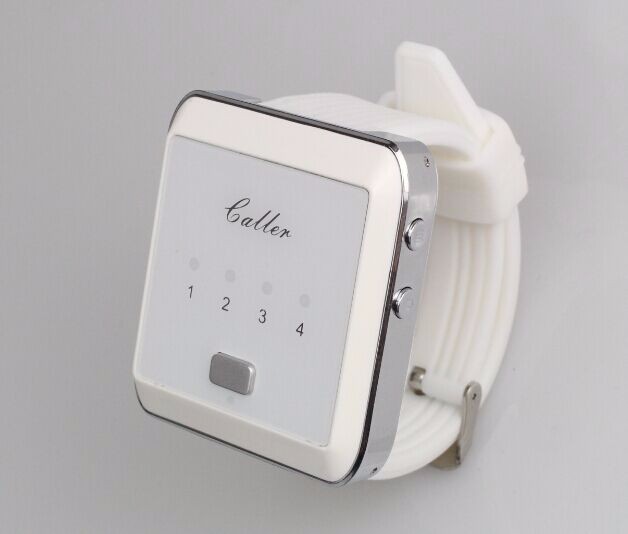Portable Panic Button Light And Vibration Pager Personal Panic Alarm System