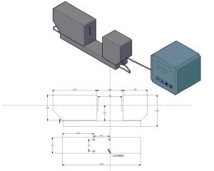 Wholesale Mini Durable Laser Diameter Guage Instrument Standard Length And Display from china suppliers