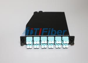 Wholesale SC Simplex Fiber Optic Adapter MTP / MPO Fiber With Swell Clip Lock Cover from china suppliers