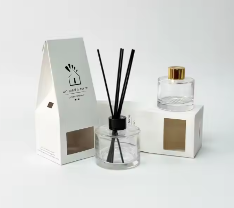 Wholesale Custom Rigid Paper Boxes for Scented Candle Reed Diffuser Sets from china suppliers
