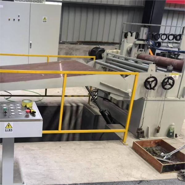 2000mm Power Hydraulic Heavy Duty Steel Coil Slitting Line / Precision Slitting