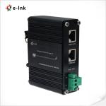 48V DC Output 2.5G Outdoor PoE Injector 802.3bt 95W Power With 12-48V DC Input