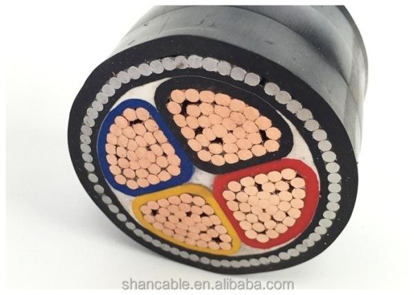 105°C Temperature Rating Black Cu/XLPE Insulation LSOH Sheath Power Cable