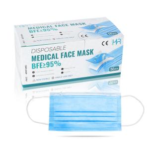 Wholesale Hypoallergenic 3 Ply Disposable Earloop Mask For Food Processing Industry from china suppliers