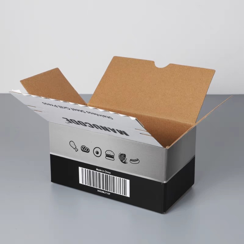 Corrugated Cardboard Shipping Box With Zipper Strip Durable And Sturdy For Your Packaging Needs