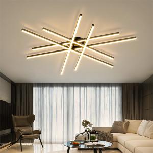 Wholesale Modern household lamps atmospheric LED ceiling lamp minimalist linear chndelier(WH-MA-192) from china suppliers