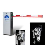 Electric 110V LPR Parking System DC 24V , Automatic Traffic Boom Barrier Fast