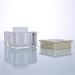 UV Coating 15g 30g 50g Plastic Cosmetic Jars With Lids Recyclable