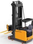 1500kg 3300lbs 1.5Ton Electric Lift Stacker Reach Truck Adjustable Steering