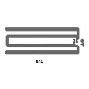 Wholesale 860 - 960MHz UHF Inlay RFID Dry Inlay / Wet Inlay B41 With Impinji Monza 4 Chip from china suppliers