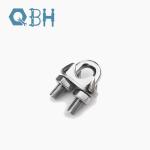 ANSI / JIS / DIN Italian Rigging Hardware DIN741 Wire Rope Clip For Cable Usage