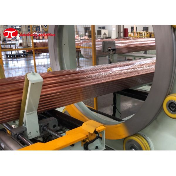 Energy-saving and efficient Auto. Horizontal Copper pipe wrapping machine