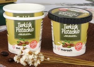 Wholesale Food Grade Takeaway Biodegradable Soup Containers , Kraft Soup Cups from china suppliers