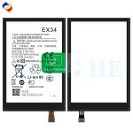 Stock Rechargeable Batteries 2200mAh EX34 Mobile Phone Battery for Motorola MOTO