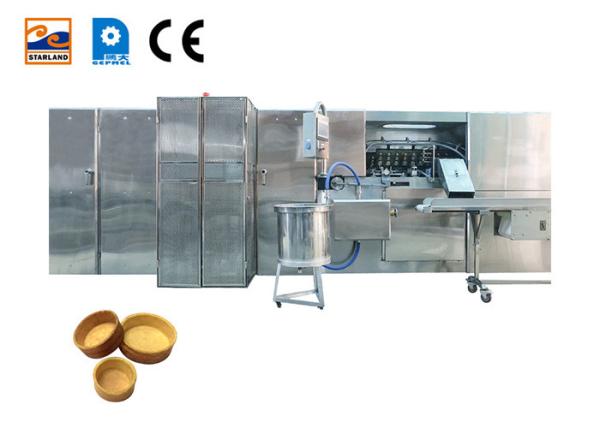 2.0hp Biscuit Making Machine Easily Operated Automatic Tart Shell Production