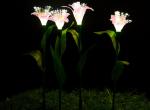 LED Fiber Optic Lily Lights Wedding Decorative Lights Park Scenic Spots