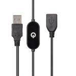 Touch Dimmer Switch Male to Female Type a USB Extension Cable for Led Strip
