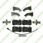 For Maserati Quattroporte GranTurismo GT Rear Brake Pads Kit OEM 673010323
