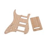 SSH Bamboo Electric Guitar Pickguard Back Plate Scratch Plate For ST Guitar