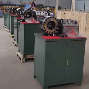Wholesale Compact Structure Hydraulic Hose Pipe Crimping Machine 3kw / 4kw 4 - 51mm from china suppliers
