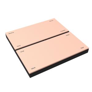 Wholesale 8 Keys Smart Light Switch Panel 86 Box 24VDC 1.6w Supports Seamless Connection from china suppliers